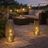 Formano Solarlaterne Außen Garten große Rattan Solar Produktbild-Vorschau 2