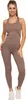 Damen Sport Leggings High State Blickdicht Gerippt Bequem Produktbild-Vorschau 7