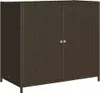 vidaXL Zahradní skříňka hnědá 83x45x76 cm polyratan Náhled obrázku produktu 1