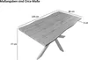 Esstisch 120x80 cm Baumkante Holz Wildeiche-Optik Produktbild-Vorschau 7