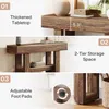 Tribesigns 105 cm Farmhouse-Konsolentisch, 2-stufiger Produktbild-Vorschau 10