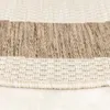 Volero - Outdoor Jute Teppich Rund - Nomad Edge Creme - Ø Produktbild-Vorschau 5