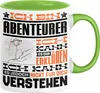 Abenteurer Geschenk Tasse Lustige Geschenkdiee für einen Produktbild-Vorschau 1