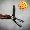 Braune elastische Herren-Hosenträger, stark und elegant für Produktbild-Vorschau 5