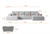 ALTDECOR Ecksofa mit Schlaffunktion und Bettkasten - Corner Produktbild-Vorschau 6