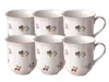 Villeroy & Boch Petite Fleur Becher mit Henkel 0,3l Set6 Produktbild-Vorschau 1