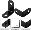 24 Stück Winkelverbinder Schwarz Winkel 30x30x16mm Winkel Produktbild-Vorschau 3