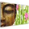 Triptychon auf leinwand religiös - bunt 90x60 cm Feeby Produktbild-Vorschau 1