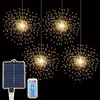 LED Solarleuchte 4er Set Feuerwerk Lichterkette – Produktbild-Vorschau 1