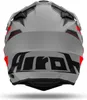 Enduro Helm AIROH Commander 2 Reveal Matt-Fluo-Rot-Grau Produktbild-Vorschau 3