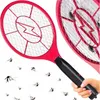 Elektrische Fliegenklatsche 1200V Insektenvernichter Für Produktbild-Vorschau 1
