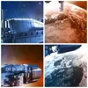 Bilder auf glas - Einteilig - Kosmos Sputnik - 50x70cm - Produktbild-Vorschau 8