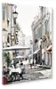 Canvas Spazier in Paris 70x100 cm Wandbild Paris Straße Produktbild-Vorschau 1