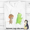 Mr. & Mrs. Panda Tshirt Schildkröte Maus - Weiß - Geschenk, Produktbild-Vorschau 3
