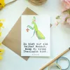 Mr. & Mrs. Panda Grußkarte Theologin Herz - Weiß - Produktbild-Vorschau 2
