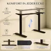 FLEXISPOT CylineX Höhenverstellbarer Schreibtisch mit Produktbild-Vorschau 6