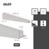 Dalsys Gefällekeil Dusche 148cm, Höhe 19mm, Rechts Silber Produktbild-Vorschau 2