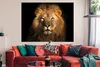 MuchoWow® Poster Löwe - Tiere - Schwarz - Hell - Braun - Produktbild-Vorschau 2