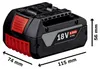 Batterie Bosch Professional GBA 18 volts, 5,0 Ah, 1 pièce. Voir les images du produit 11