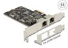 PCI Express x2 Karte auf 2 x RJ45 2,5 Gigabit Produktbild-Vorschau 5