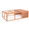 vidaXL Garten-Tierkäfig 150x100x50 cm Massivholz Tanne -  Produktbild-Vorschau 14