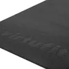 A close-up of a black floor mat with a logo embossed on it. Produktbild-Vorschau