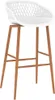 vidaXL 5 tlg. Bar Set Weiß - Bar-Set - Bar-Sets - Bartisch Produktbild-Vorschau 8