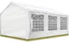 TOOLPORT Partyzelt Pavillon 3x6 m in weiß PE Plane 350 N Produktbild-Vorschau 1