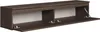 A wall-mounted TV board with two open compartments and two flip-down doors. Náhled obrázku produktu