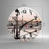 Wanduhr - Rund - Glasuhr - frankreich Taube Grafiken Produktbild-Vorschau 3