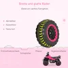 HOMCOM Rutschauto Kinder Tretauto mit Füßen rutschen Licht Produktbild-Vorschau 7