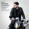 PAULGOS Herren Biker Lederjacke Echtes Leder Jacke Produktbild-Vorschau 3