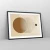 Gerahmtes Poster - Schwarzer Rahmen - Abstraktion Geometrie Produktbild-Vorschau 8