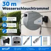 Bituxx® 30 Meter Wand Schlauchtrommel Schlauchaufroller Produktbild-Vorschau 2