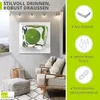 ARTland Wandbild Alu für Innen & Outdoor Limette im Produktbild-Vorschau 2