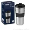 De’Longhi DLSC073, Schwarz, Edelstahl, Silikon, Edelstahl, Produktbild-Vorschau 2