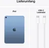 Apple iPad A16 (2025) WiFi 256GB Blau Produktbild-Vorschau 5
