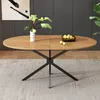 Stół do jadalni Sweiko, L120xW80xH75.5cm, nowoczesny stół Podgląd zdjęcia produktu 2