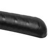 A close-up shot of a black plastic hanger. Produktbild-Vorschau