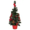 LED Deko Weihnachtsbaum H=45cm 10 Lichter Dekoration Produktbild-Vorschau 4