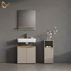Armoire moyenne Livinity Timavo Grège 30x74.5cm avec porte Voir les images du produit 2