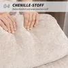 HOMCOM Schaukelstuhl, Relaxsessel mit Fußstütze und Produktbild-Vorschau 7