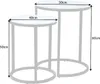 riess-ambiente Design Beistelltisch ELEGANCE 2er Set weiß Produktbild-Vorschau 7