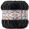 Alize 5x 100g Velluto: hilo grueso, color sólido, chenilla, Vista previa de la imagen del producto 1