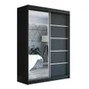 Schwebetürenschrank, 2-türig Schrank 160 cm mit Spiegel GAP Produktbild-Vorschau 2