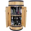 Bar in legno con porta e ripiano 80 cm Bar domestico con Anteprima dell’immagine prodotto 5
