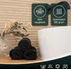 10er Set Gästehandtücher, Baumwolle, 30x50 cm, schwarz Produktbild-Vorschau 5