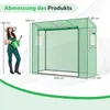Szklarnia COSTWAY, szklarnia foliowa ze zwijanymi drzwiami, Podgląd zdjęcia produktu 3