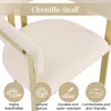 Six chaises de salle à manger modèle Flieks, avec des pieds Voir les images du produit 5