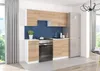 KÜCHE KÜCHENZEILE KÜCHENBLOCK MODERN 180 CM Einbauküche buk Produktbild-Vorschau 2